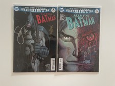 All Star Batman (2016 series) #1/#2 SIGNED SCOTT SNYDER JOHN ROMITA JR