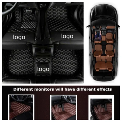 For Hyundai Veracruz Car Floor Mat Carpet Fit All Model Waterproof Leather Mat - Изображение 1 из 4