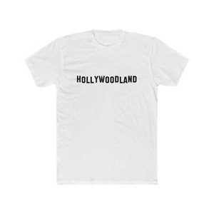 Hollywoodland T-Shirt Classic Hollywood Movie Tee Shirt Unisex Men's Crew Tee - Picture 1 of 11