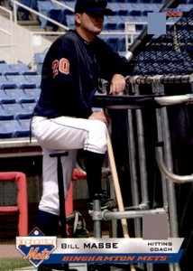 2009 Binghamton Mets Choice #27 Bill Masse Manchester Connecticut Baseball Card