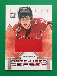 BRYAN LITTLE (CANADA) 07-08 ITG O CANADA JERSEY CARD GUJ54