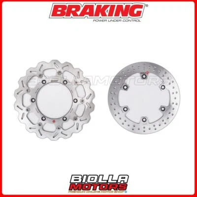 KIT DISCHI FRENO BRAKING HONDA VT SHADOW ACE-AERO-C2-C3 1100 1995 - 1998 ANTERIO - Изображение 1 из 4