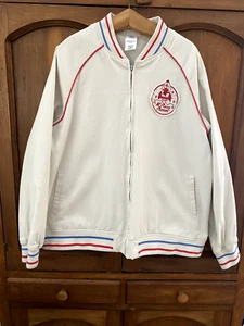 Disney Parks Toy Story Pizza Planet Retro Bomber Jacket Adults Coat XL Excellent - Picture 1 of 16