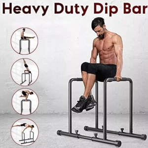 Dip Stationen Dip Ständer Dip Stange Verstellbarer Fitness Push Up Dip Barren DE - Bild 1 von 8
