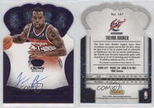 2013-14 Panini Preferred Crown Royale Purple /25 Trevor Booker #167 Auto