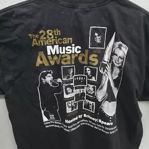 Vintage Britney Spears T-Shirt American Music Awards N Sync 2001 AMA's Eminem - Picture 1 of 8
