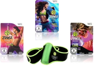 Nintendo Wii Zumba Fitness 1 2 Core Spiele Auswahl Tanz Party Training Gürtel - Bild 1 von 18