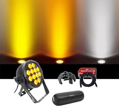 Chauvet DJ SlimPar Pro W USB Light+UV LED Wash Light+Cable+Clamp+Speaker - Image 1 of 4