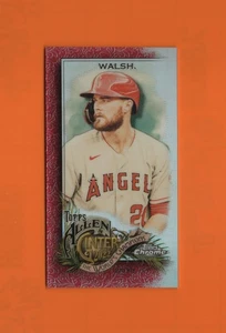 2022 Topps Allen & Ginter Chrome Mini Red Refractor #151 Jared Walsh 5/5 - Picture 1 of 2