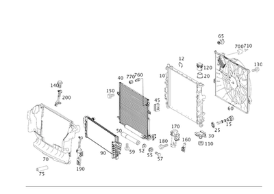 Genuine Mercedes-Benz Blower 251-906-39-00 - Image 1 of 2