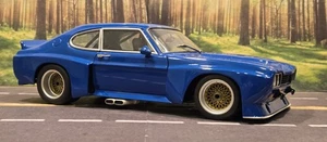 **READ** RARE 1/18 Minichamps 1974 Ford Capri RS 3100 Blue Diecast  - Picture 1 of 16