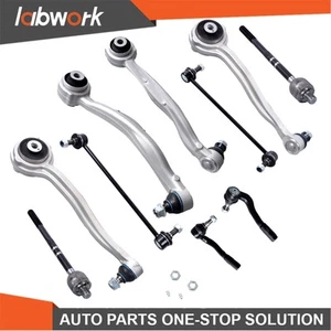 Labwork Front Control Arm & Tie Rod End & Sway Bar Link For Mercedes-Benz C250 - Picture 1 of 12