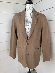 Duluth Trading Jacket Mens Small Brown Fire Hose Presentation Canvas Jacket - Picture 1 of 6