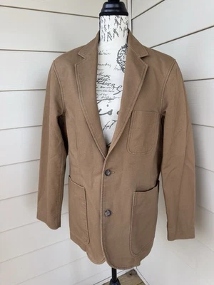 Duluth Trading Jacket Mens Small Brown Fire Hose Presentation Canvas Jacket - Image 1 of 4