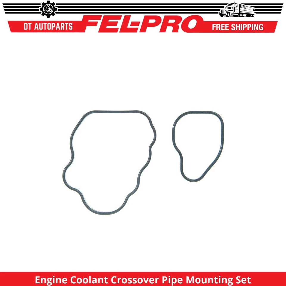 Juego de montaje de tubo cruzado refrigerante Fel-Pro para Ford F-250 Super Duty Eng 00-04 Foto 1 de 1