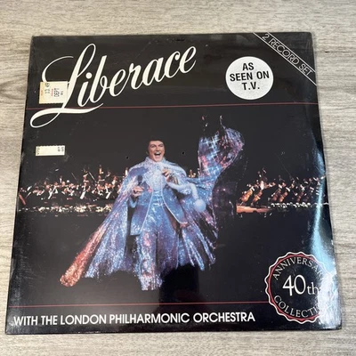 LIBERACE "40th Anniversary London Orchestra" Vinyl LP SE6651 1984  NEW SEALED!!! - Image 1 of 4