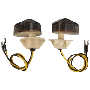 Motorcycle 2Pcs LED Mount Flush Blinker Tail Indicator Turn Signals Light4703 - Picture 1 of 6
