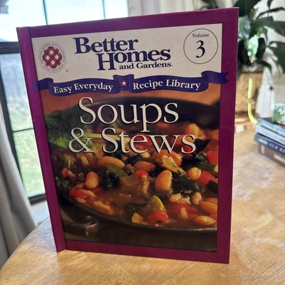 Vtg. 2000 SOUPS & STEWS Better Homes & Garden Test Kitchen Foto 1 de 3