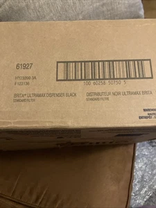 Brita Extra Großer Ultramax 27 Tassen Schwarz Gefilterter Wasserspender mit 2 Filtern. - Bild 1 von 5