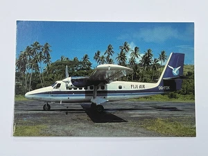 Aviation Airline Postcard FIJI AIR DE HAVILLAND DHC-6 TWIN OTTER - Picture 1 of 3