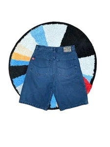 Pantaloncini da falegname vintage stile skater larghi Union Bay Y2K denim taglia 34 - Foto 1 di 7