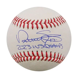 Nathan Eovaldi Autographed Signed Inscribed "2023 WS Champs" Baseball (CX Auth) - Picture 1 of 4