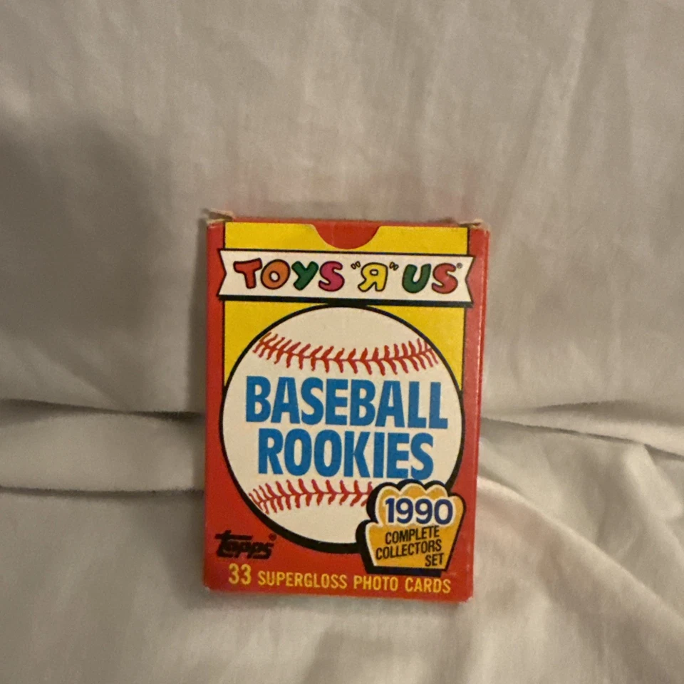 1990 Toys R US Topps Baseball Rookies 33 Card Set Griffey Belle