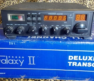 GALAXY II DELUXE TRANSMITTER - CB RADIO FULL CHANNEL FREQUENCY COUNTER - Photo 1/10