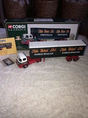 Corgi 1/50 - 14303 Eddie Stobart Foden S21 Artic Trailer + Containers Truck Flaw - Image 1 of 4