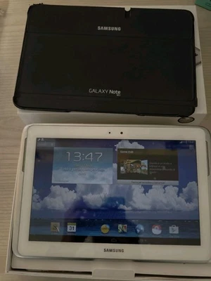 Samsung Galaxy Tab 2 10.1 White Wi-Fi 16GB 10.1" Android Tablet, Ricarica Lenta - Immagine 1 di 4