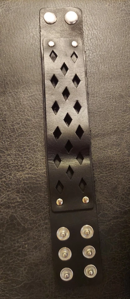 Pulsera paparazzi cuero negro Foto 1 de 1