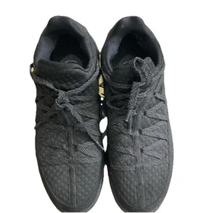Nike LeBron XVll 17 Mens Size 10.5 Low Triple Black CD5007-003 - Picture 1 of 13