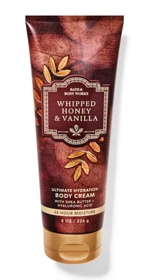 Bath & Body Works Whipped Honey & Vanilla Shea Butter Hyaluronic Acid Lotion 8oz - Image 1 of 4