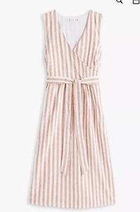 Camisa midi envolvente a rayas sin mangas Tommy Hilfiger talla XXL - Imagen 1 de 14