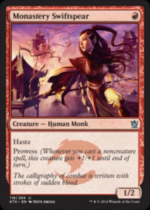 Monastery Swiftspear - Light Play MTG Khans of Tarkir - Image 1 of 1