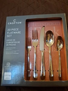 Crofton 20-teiliges Besteckset Neu im Karton Service für 4 Edelstahl - Bild 1 von 6