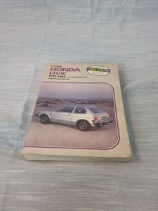 Clymer Honda Civic A227 1973-1981 Standard & CVCC Shop Manual - Picture 1 of 5
