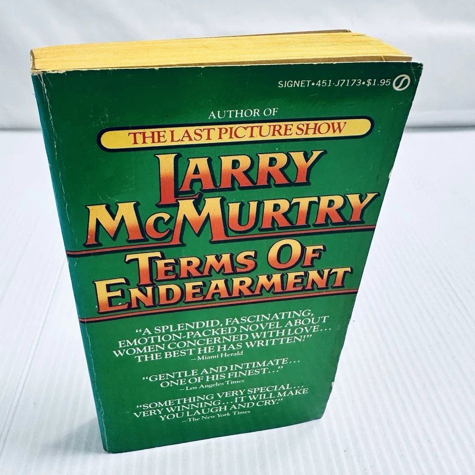Larry McMurtry Paperback Terms of Endearment First Signet Print 1976 Foto 1 de 4