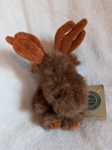 Vtg Boyds Bears 6" Egon the Moose Plush with Tags - Picture 1 of 5