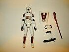 STAR WARS The clone wars 3.75" Clone Trooper With Space Gear COMPLETE 2008