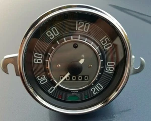 VW Beetle 1200/1300 Speedometer up To 210 Km/H for Bug To 1968 - Picture 1 of 2