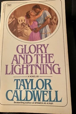 Glory and the Lightning by Taylor Caldwell 1975 paperback fiction novel Foto 1 de 3