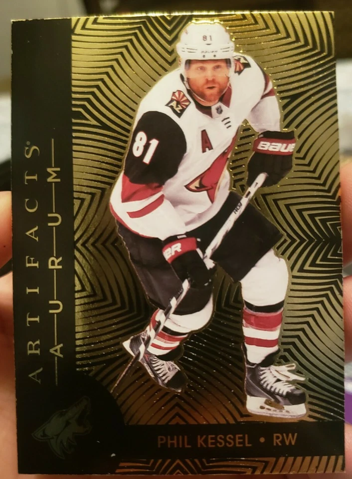 2020-21 Upper Deck Artifacts Arizona Coyotes Phil Kessel Aurum Unredeemed - Image 1 of 2