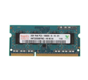 Hynix 2GB PC3-10600 1Rx8 DDR3 1333Mhz 204Pin 1.5V Laptop RAM Memory Low_Density_ - Picture 1 of 5