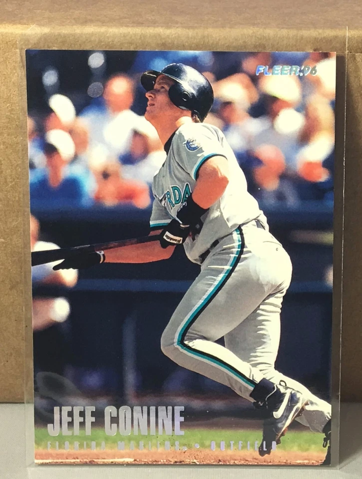 Fleer Tiffany #385 1996 Jeff Conine Florida Marlins Foto 1 de 1