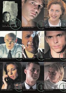 X-FILES SEASON 6 & 7 SET OF 90 CARDS