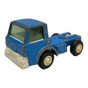 Vintage 1970 Tootsietoy Blue Cab Semi Truck Diecast - Picture 1 of 7