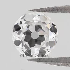 1 Ct Round Old European Cut E/F Color VS Clarity Diamond Lab Grown CVD Diamond - Picture 1 of 10