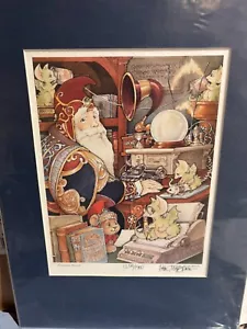 Pocket Dragons Real Musgrave LE1500 Signed Printed Matted Computer Wizard RARE M - Picture 1 of 7