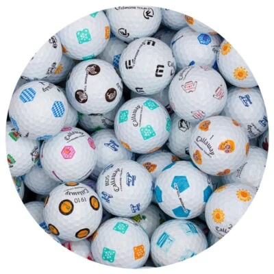 12 bolas de golfe Callaway Chrome Tour Truvis Mix, qualidade perfeita, estado AAAAA - Imagem 1 de 4